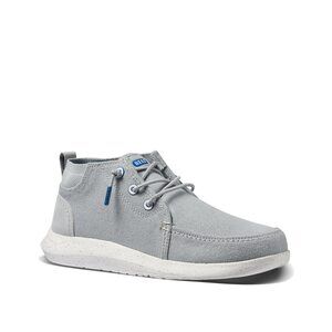 REEF Mens Shoes, Swellsole Whitecap, Grey, 11.5